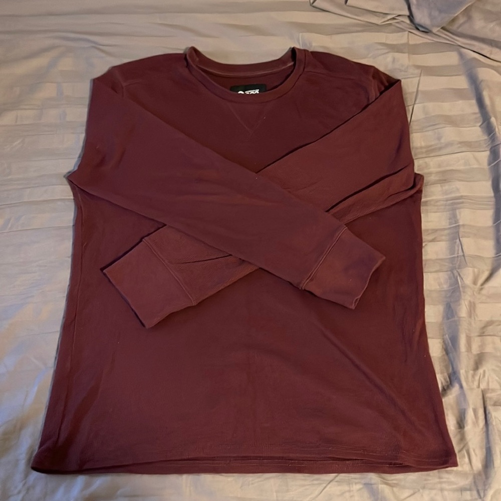 Burgundy sweater